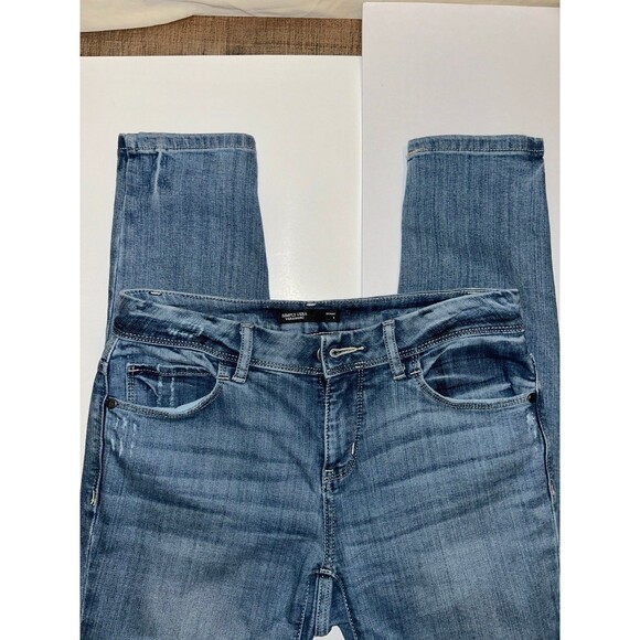 VERA WANG SIMPLY VERA Skinny Women 4 Blue Jeans Stretchy 5 Pocket - Picture 4 of 6